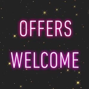 Welcome to any offers !